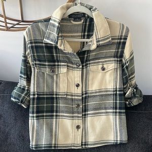 SANCTUARY for EVEREVE “London Plaid Shaket” size xs